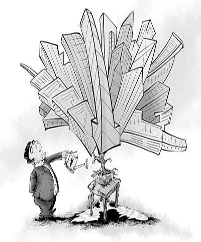 中國摩天大樓8年后1318座媒體打油詩諷“高樓病”