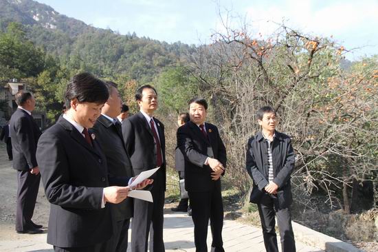 圖為市檢察院張民生檢察長(右三)來長安院督查調(diào)研秦嶺北麓違建整治工作_副本(1).jpg