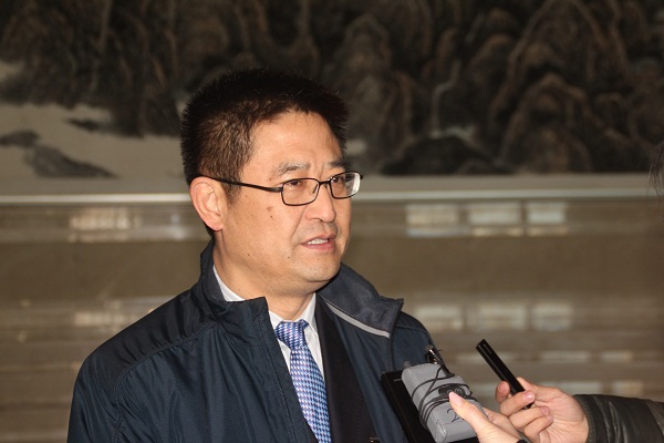 2016????4日,省人大代表??漢中市長王建軍接受媒體記者采訪(蘇紅義攝影).JPG