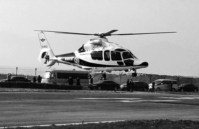 陜西省新添大型警用直升機(jī) 搶險救災(zāi)被困人員更快了